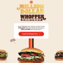 Burger King - Million Dollar Whopper Sweepstakes